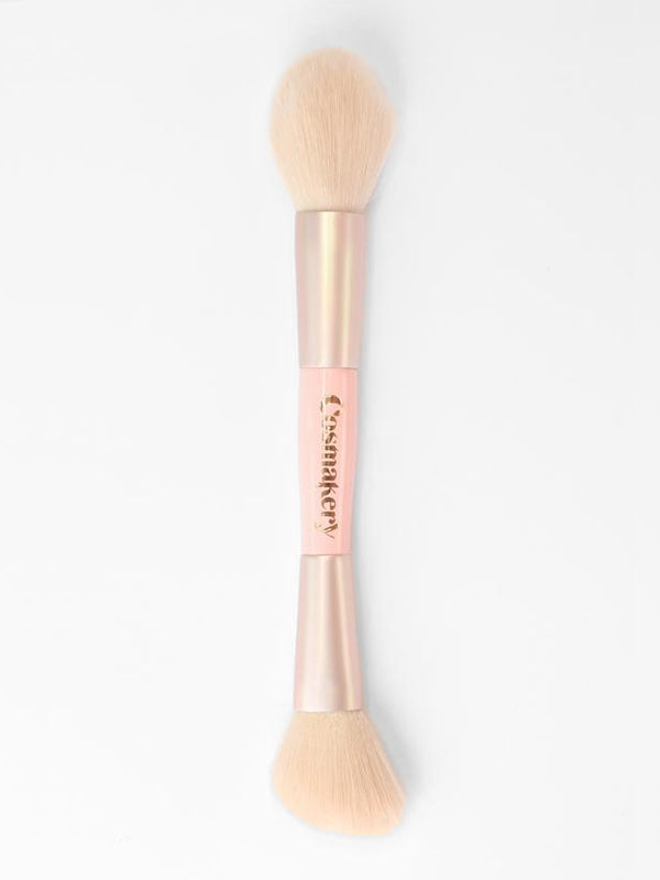 heavenly luxe brush, vegan makeup brush, it cosmetics brush, concealer brush, deposit brush, mac brush, double ended makeup brush, cruelty free makeup brush, powder brush, blush brush, highlighter blush, contour brush, setting powder brush, blending brush, double ended brush