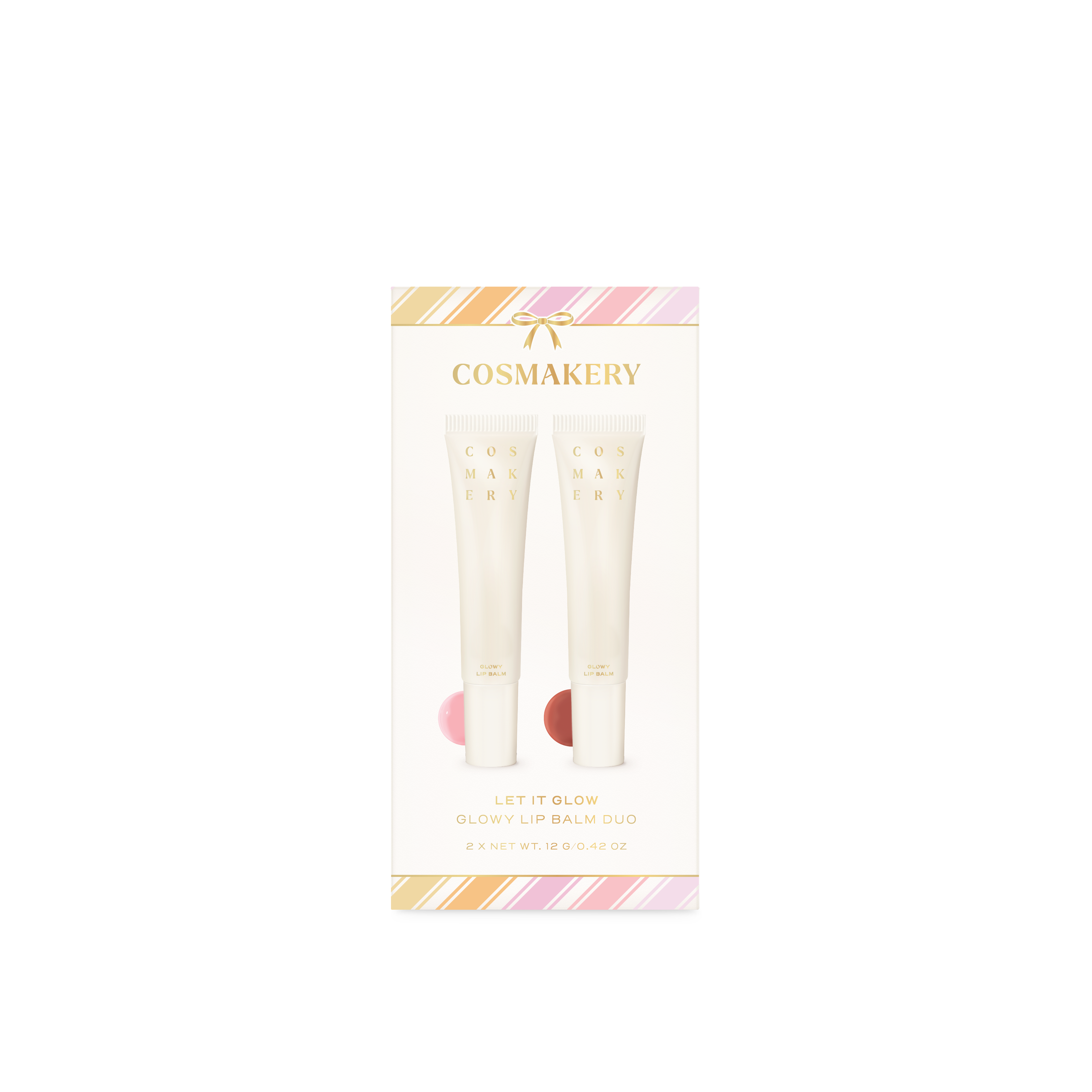 Let it Glow - Glowy Lip Balm Duo - Pinks