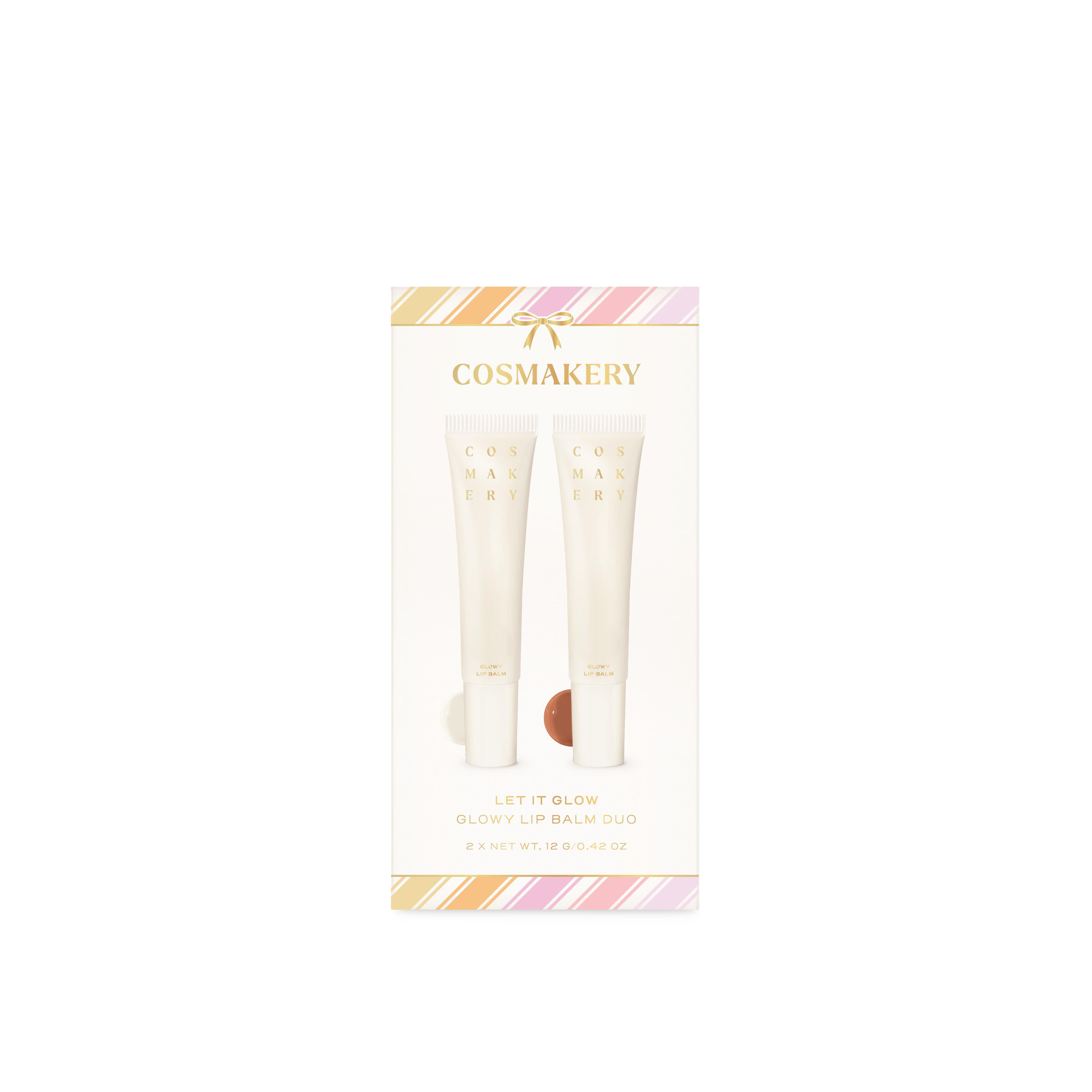 Let it Glow - Glowy Lip Balm Duo - Nudes